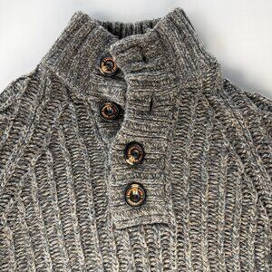 SuperDry Mens Heavy Knit Chunky Cable Sweater (M/L)